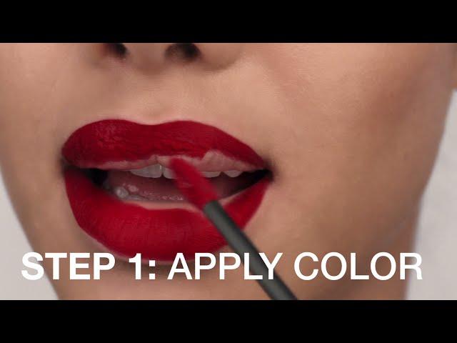 Maybelline New York Superstay Matte Ink | Application in Motion