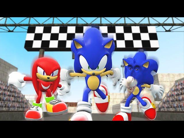 Who is the Fastest Sonic? (Garry's Mod)