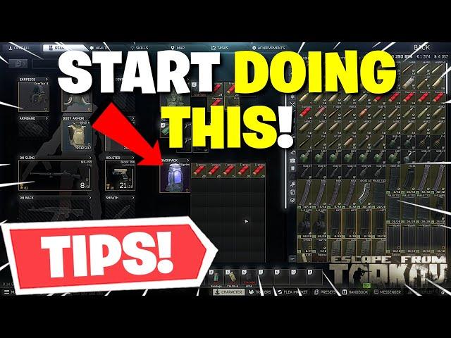Escape From Tarkov PVE - Start Doing These Things ASAP! PVE Tips & Tricks!