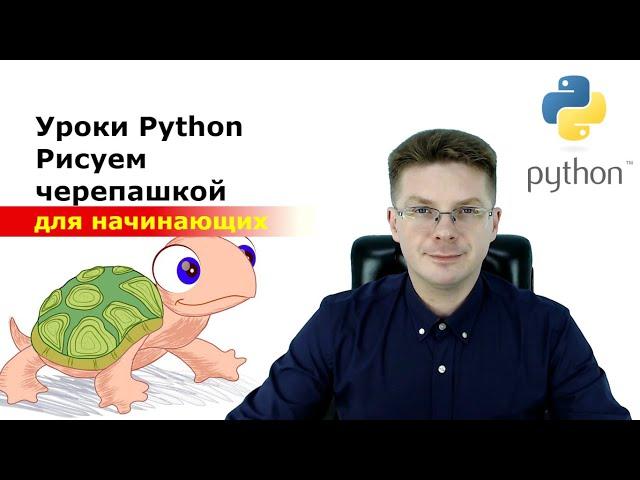 Уроки Python / Рисуем с помощью черепашки / Подключение модуля turtle