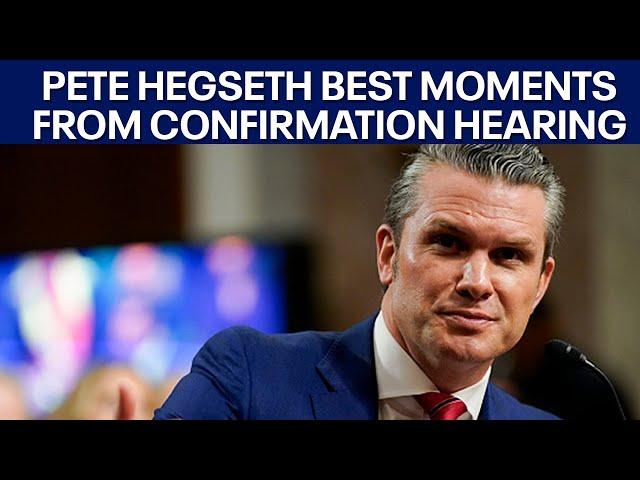 Pete Hegseth best moments from Secretary of Defense Senate confirmation hearing