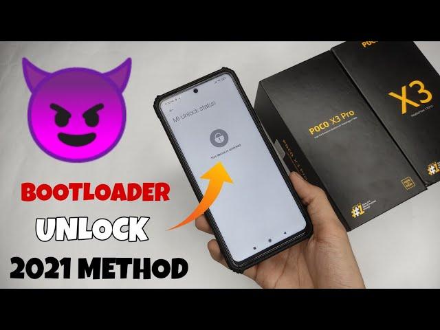 Unlock Bootloader Poco X3 Pro | How to Unlock Bootloader Poco X3/X3 PRO 