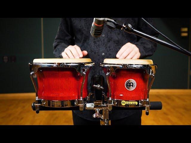 Professional Series Wood Bongos - Cherry Red - FWB400CR