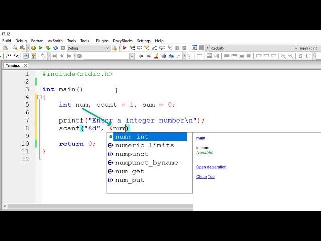 C Program To Find Sum of All Odd Numbers from 1 To N, using While loop