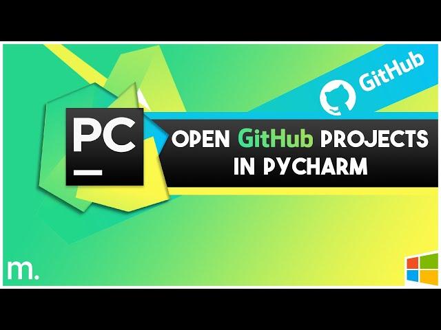 Open Github Project in Pycharm (the proper way) | Clone Github Projects | 4 Min.