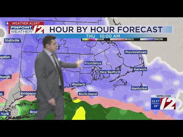 WPRI 12 Weather Forecast 2/5/25: Wintry Mix on the Way For Thursday