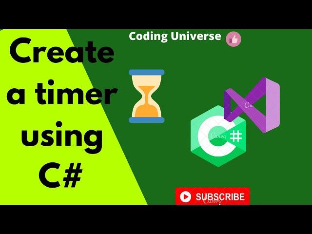 How to make timer in C#