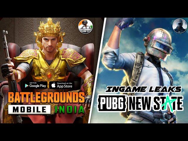 Battleground Mobile India Release Date| Pubg Mobile:New State Ingame Leaks| BGMI New Updates|