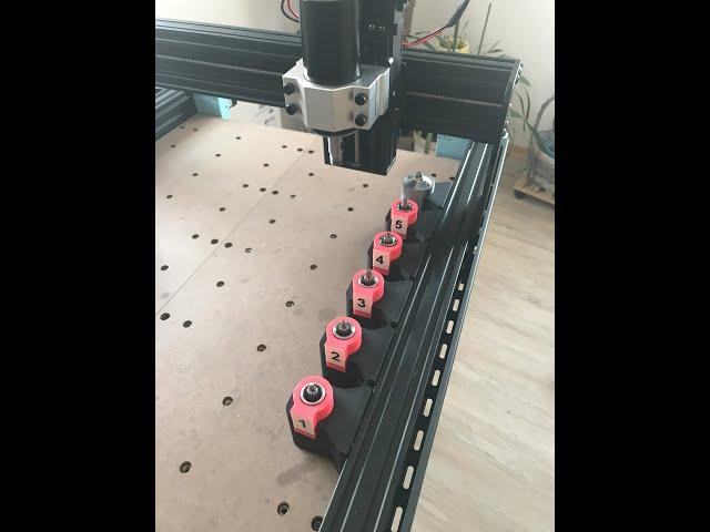 ATC Automatischer Werkzeugwechsler aus dem 3D Drucker für Estlcam Teil 2