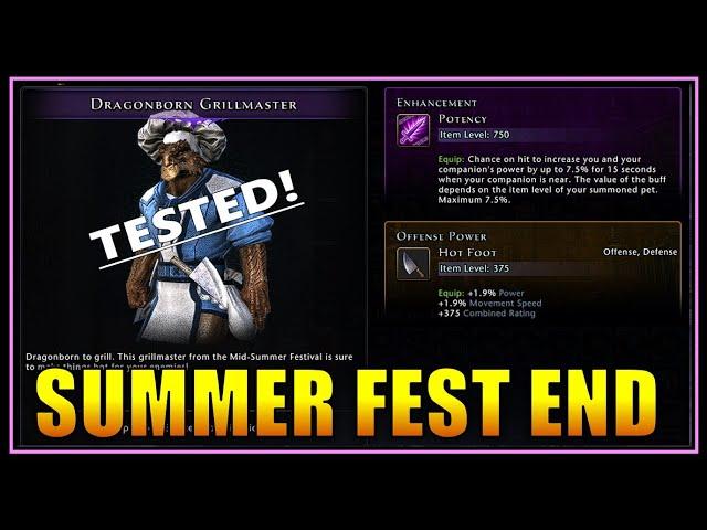 Last Chance Venders (spend petals) Testing the Grillmaster Companion! - Neverwinter