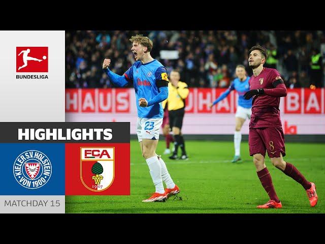 Kiel Secures Massive Win! | Holstein Kiel - FC Augsburg 5-1 | Highlights | Matchday 15 – Bundesliga