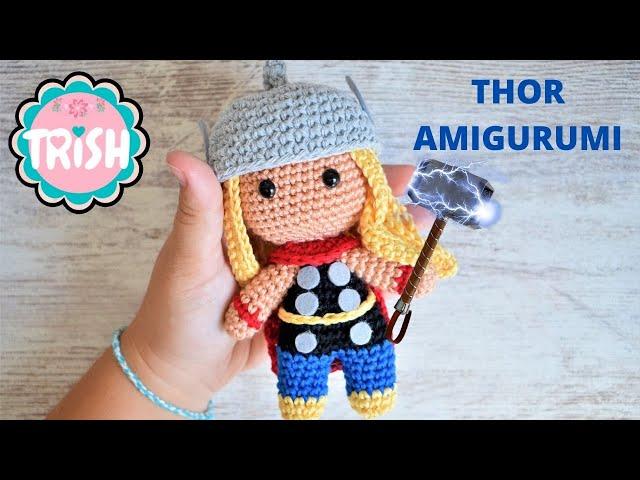 THOR AMIGURUMI - MARVEL - HÉROE explicado PASO A PASO