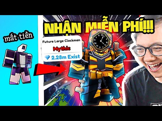 Fan Roblox Toilet Tower Defense Lỡ Cho Tôi Nhân Vật QUÁ MẠNH...