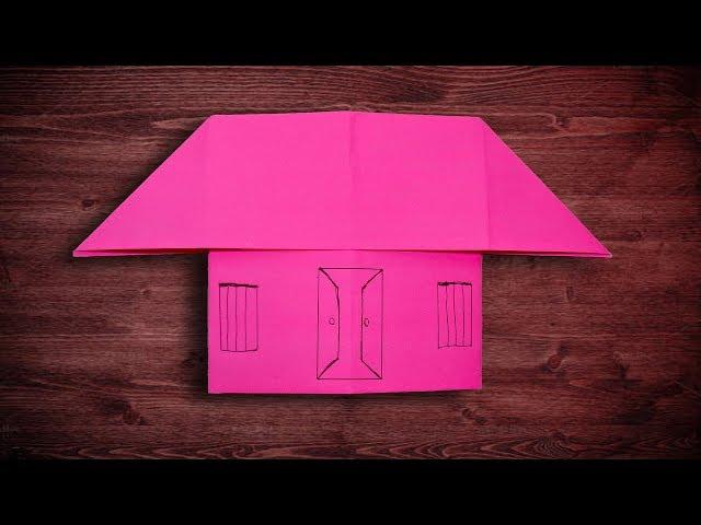 How To Make a House With Color Paper | Origami House Making For Handmakers [Paper Arts & Crafts]