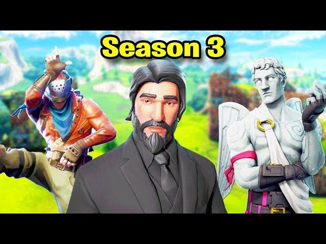 Fortnite SEASON 3 Montage! (Best Moments, Highlights, & Nostalgia)