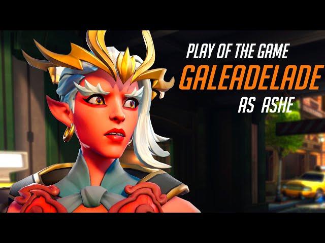 THIS ASHE IS INSANE - GALE! POTG! [ OVERWATCH 2 TOP 500 SEASON 3 ]