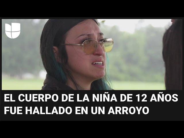 Entre lágrimas, rompe el silencio la madre de la niña de 12 años estrangulada en Texas: "Malvados"