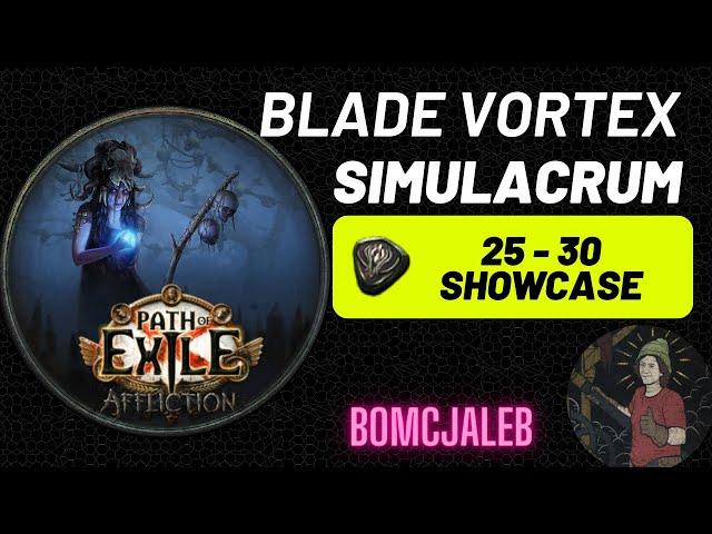 POE [3.23] Affliction - Simulacrum 25-30 with Squire Blade Vortex Occultist