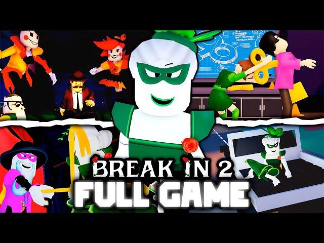 Break In 2 - (Full Walkthrough + All 4 Endings) - Roblox