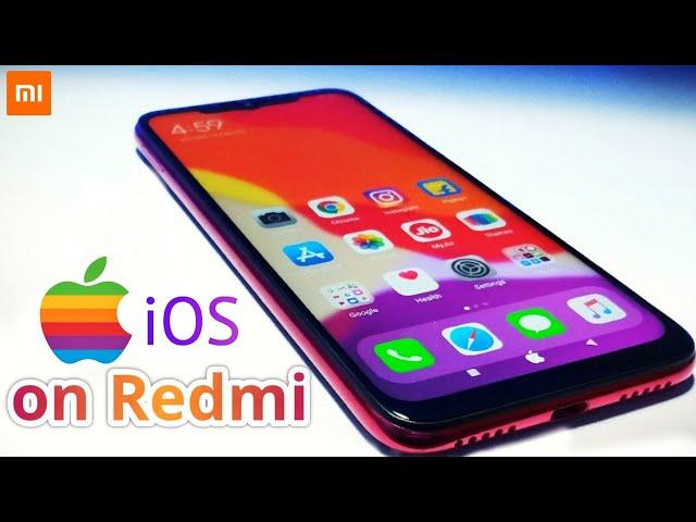 Apple iPhone Theme on RedmiMIUI 11 iOS 13 Theme!!