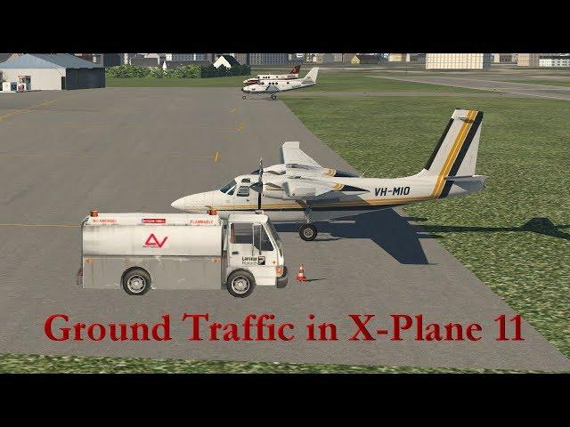 Implement Ground Traffic in X-Plane 11 (2018)