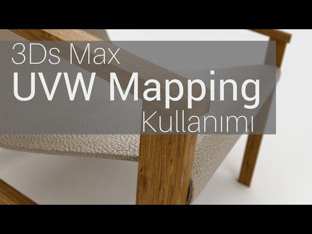 3Ds Max UVW Map Kullanımı ile Gerçekçi Malzeme Kaplama ve Atama Ayarları Nasıl Yapılır?