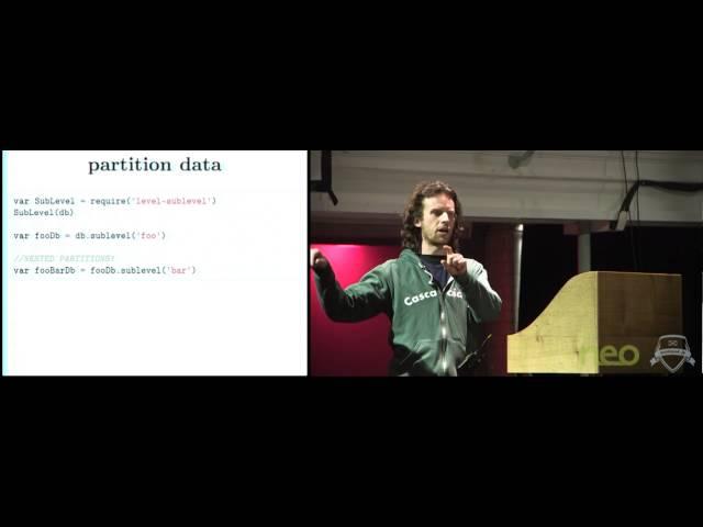 Dominic Tarr  The database of the future  leveldb