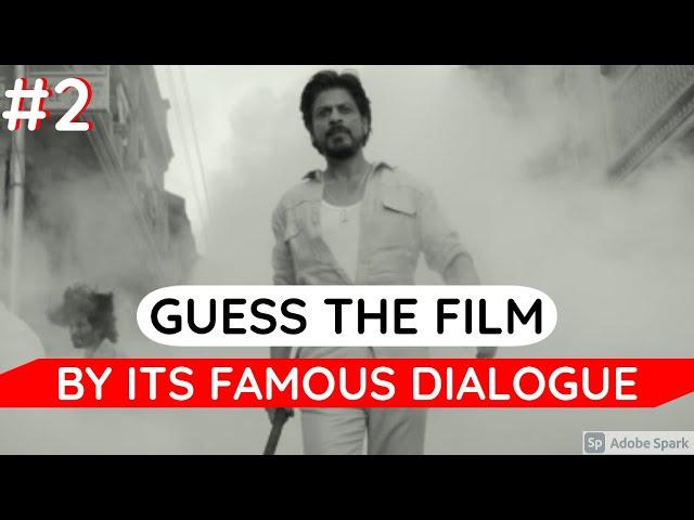 GUESS THE MOVIE BY ITS FAMOUS DIALOGUE! #2 | Bollywood Challenge Video 2020