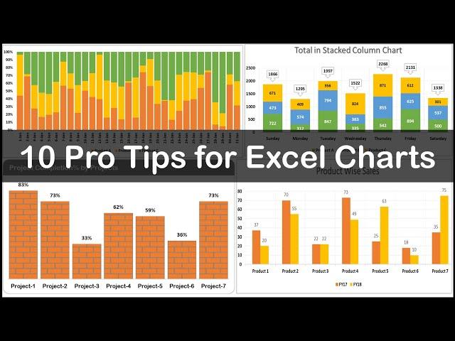 10 Pro Tips for Excel Charts