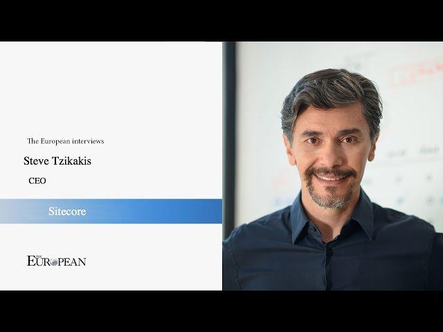 Interview with Steve Tzikakis, CEO of Sitecore