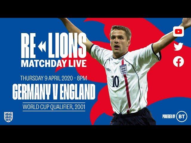 Germany 1-5 England | Full Match | World Cup Qualifier 2001 | ReLions
