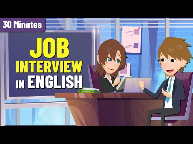 Job Interview English Conversation Practice | Improve Listening and Speaking for Beginners