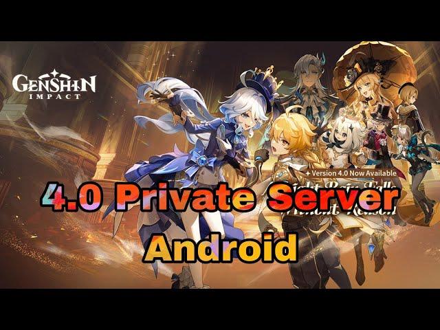 Genshin Impact 4.0 Private Server Android | how to install private server in genshin impact android