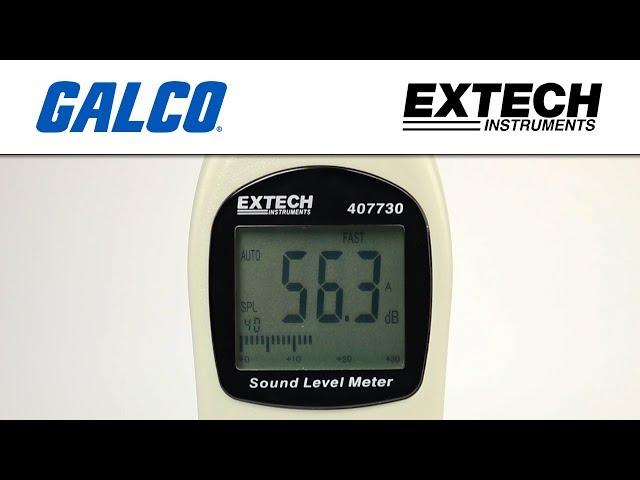 Extech's 407730 Digital Sound Level Meter