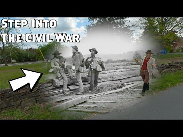 Confederate Prisoners at Gettysburg | Civil War Then & Now