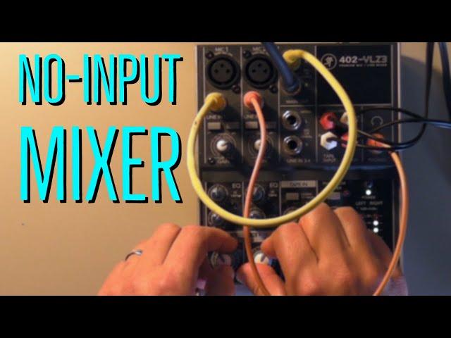 No-Input Mixer Jam (Mackie 402-VLZ3) - Feedback Noise Music Improv | Simon Hutchinson