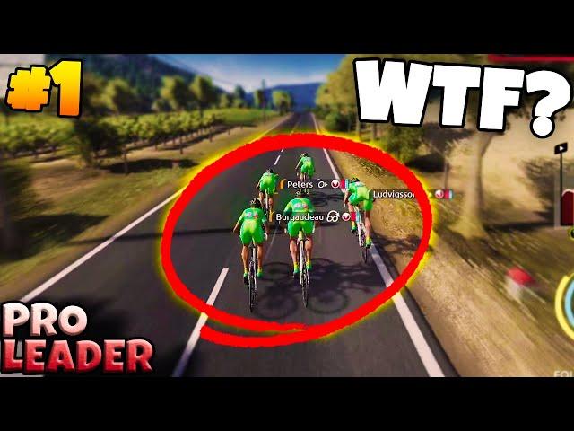 MOST INSANE STRATEGY EVER??? - Pro Leader #1 | Tour De France 2022 PS4/PS5 (TDF Gameplay Ep 1)