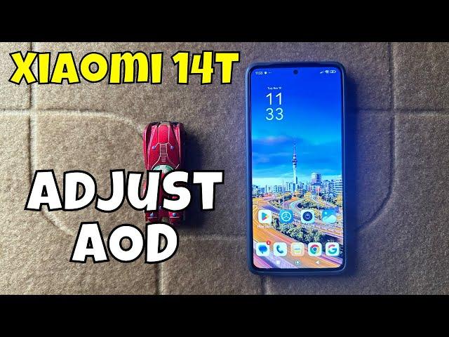 How to Customize Always On Display on Xiaomi 14T / Adjust AOD on Xiaomi 14T