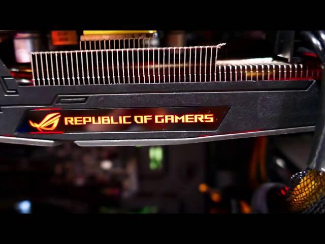 Its Alive! Asus ROG STRIX GeForce GTX1060 with Aura RGB Lighting