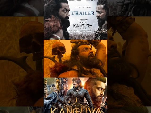 Kanguva trailer - kanguva Hindi Trailer | Suriya | Bobby Deol | #kanguvateaser#suryakumar #bobbydeol