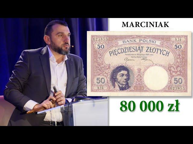 Licytacja banknotów polskich na Aukcji 20 - wiosennej '23