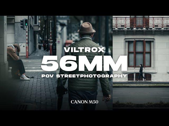 Viltrox 56mm f1.4 + Canon M50 | POV Street Photography |