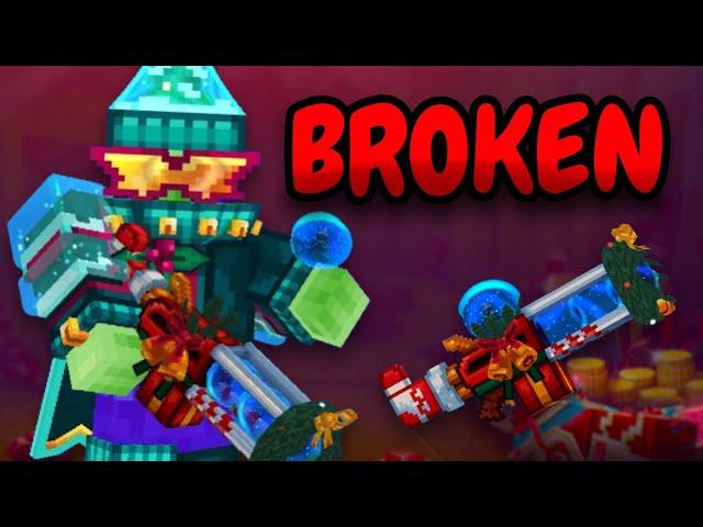 The NEW Christmas Armor Is BROKEN! - Pixel Gun 3D