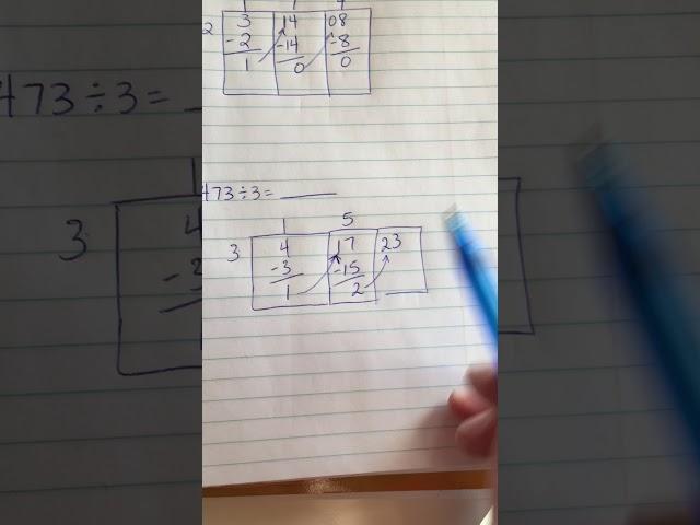 The Grid Method for Long Division