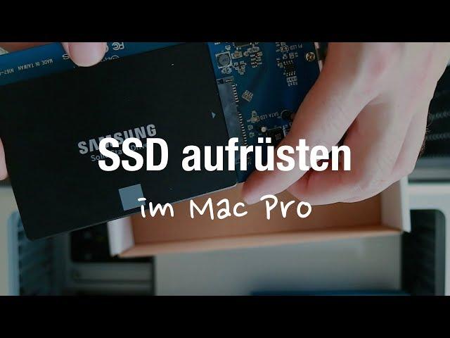 Mac Pro 4.1 mit SSD und SATA III aufrüsten (OWC Accelsior S)