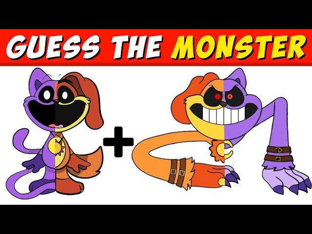 Challenge Guess The Monster By Emoji & Voice | Poppy Playtime Chapter 3 Character | Catnap, Dogday