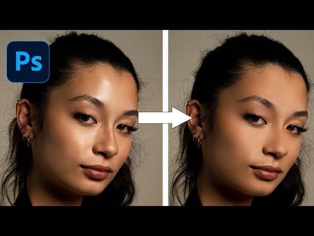 Mind-Blowing Technique to Remove Ugly Glow of Skin in Photoshop