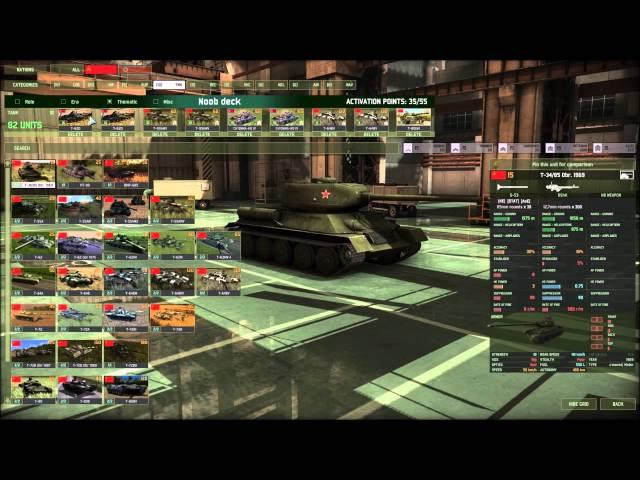 Wargame : Red Dragon - Russia NK Alliance Armored deck.