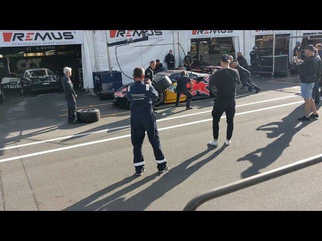 DTM Norisring 2022 - Pitstop Practice Red Bull Ferrari