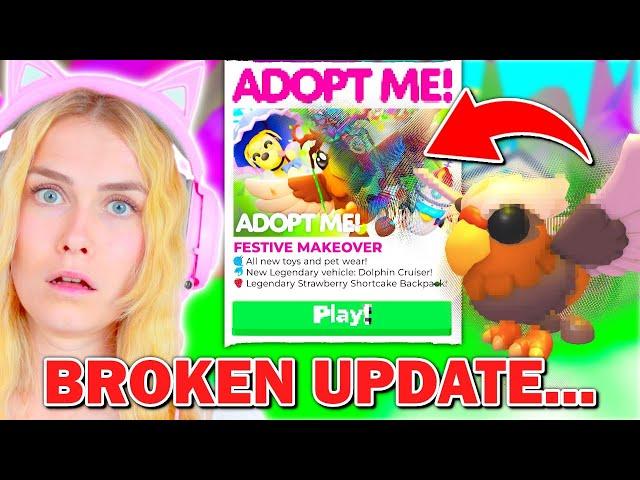 *NEW* GIFTS And PET Update BROKE Adopt Me! (Roblox)